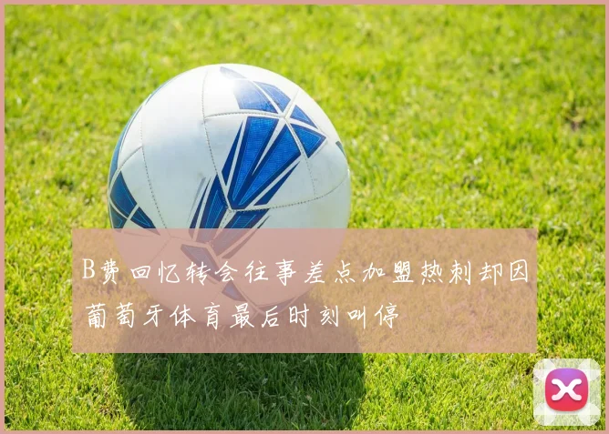 B费回忆转会往事差点加盟热刺却因葡萄牙体育最后时刻叫停